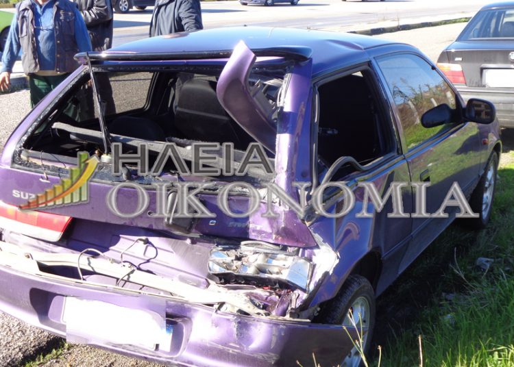 Πύργος: Σύγκρουση τριών οχημάτων στον κόμβο Λαστεϊκων