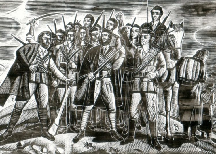 Λεχαινά : Φόρο τιμης στο μνημειο της Eθνικης Aντιστασης