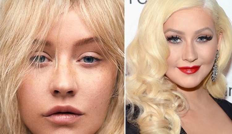 Σταρ, διάσημες και μοντέλα χωρίς μακιγιάζ