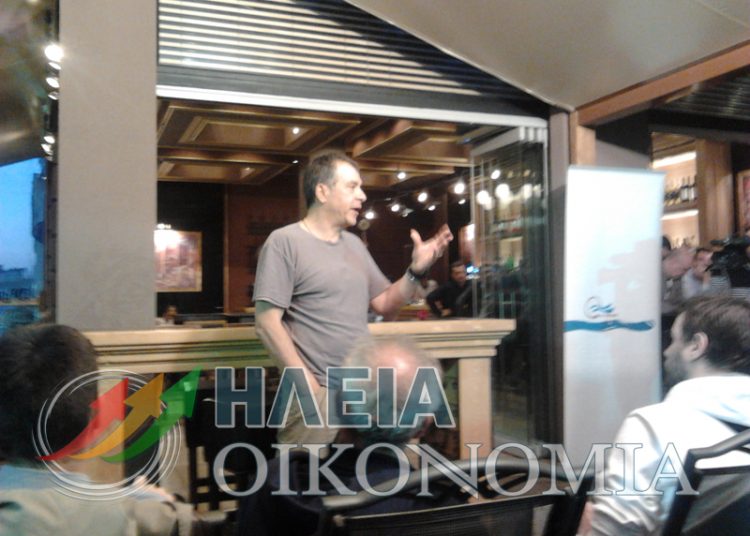 Σταύρος Θεοδωράκης από τον Πύργο: To “Ποτάμι” το κυνηγούν τα συμφέροντα και το κατεστημένο (Φωτο – Video)