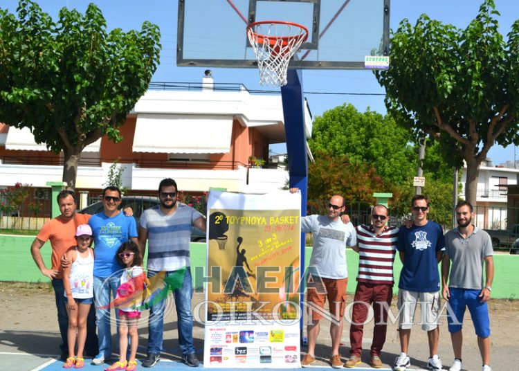 Πύργος: Στην τελική ευθεία οι εργασίες ανάπλασης για το Τουρνουά 3οn3 Streetball (φωτο)