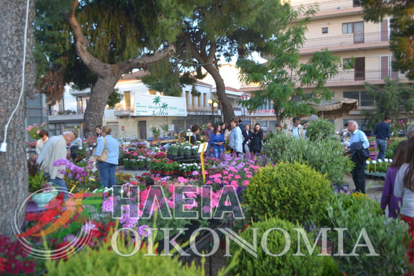 Εγκαίνια της 17ης Πανηλειακής Ανθοκομικής Έκθεσης Αμαλιάδας την Κυριακή 14/05