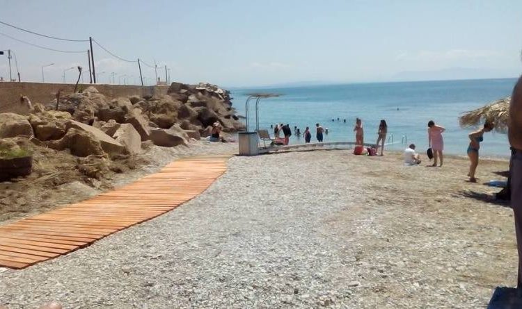 Eπιτέλους τοποθετήθηκε το seatrack στις Πλάκες Κατακόλου