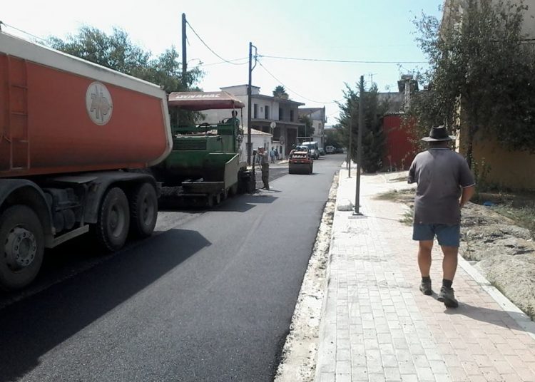 Νέος ασφαλτοτάπητας  στους δρόμους του Βαρθολομιού