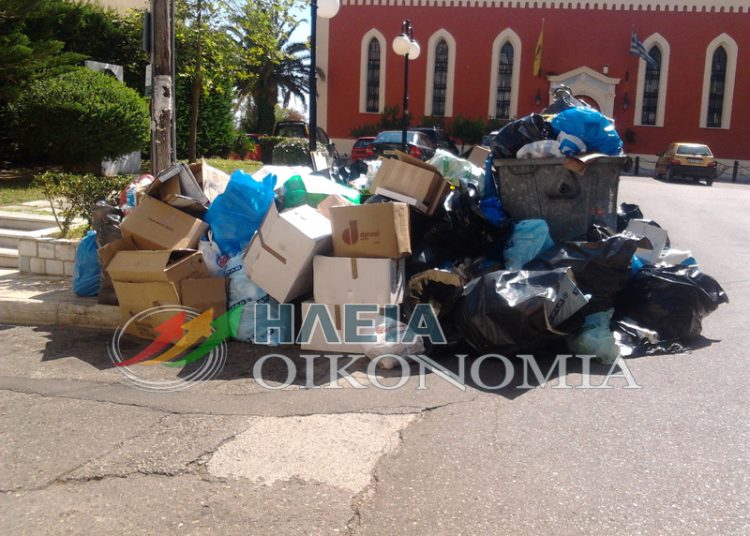 ΔΗΜΟΣ ΠΥΡΓΟΥ: Κίνδυνος πλημμυρών απο τα “βουνά” των σκουπιδιών που συνεχώς μεγαλώνουν! Ουδέν νεότερο!