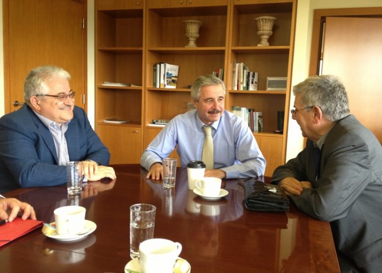 Συνάντηση Γ.Λιατσή με Υπουργό ΠΕΚΑ Γ.Μανιάτη για το πρόβλημα των απορριμμάτων