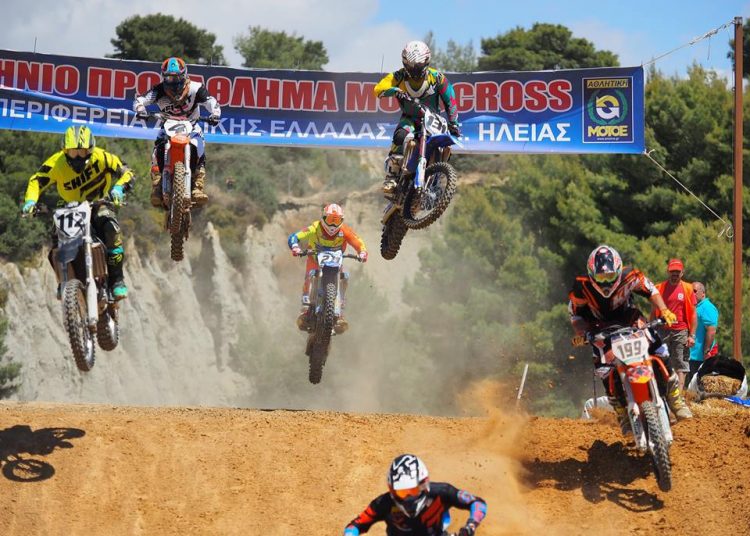 Το Σ/Κ αγώνας για το Πανελλήνιο Πρωτάθλημα MOTOCROSS από τη ΔΙΑΘΛΗΣΗ