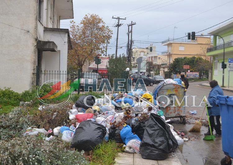 ΔΗΜΟΣ ΠΥΡΓΟΥ: Καλό …Πάσχα με “βουνά” από σκουπίδια παντού – Πλήρες αδιέξοδο (Φωτο)