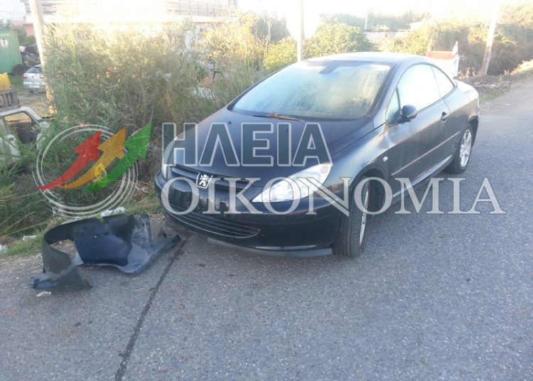 ΠΥΡΓΟΣ: Σύγκρουση δύο Ι.Χ αυτοκινήτων στον κόμβο Αγ. Γεωργίου