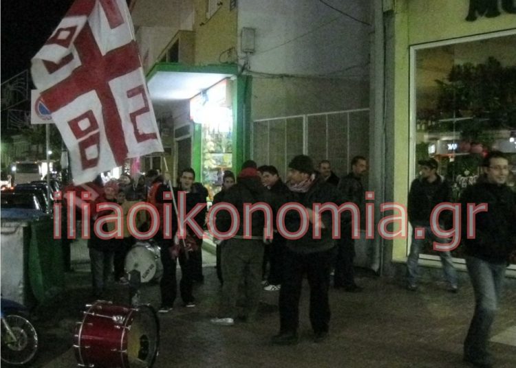 ΒΙΝΤΕΟ: Θερμή υποδοχή του Πανηλειακού στον Πύργο