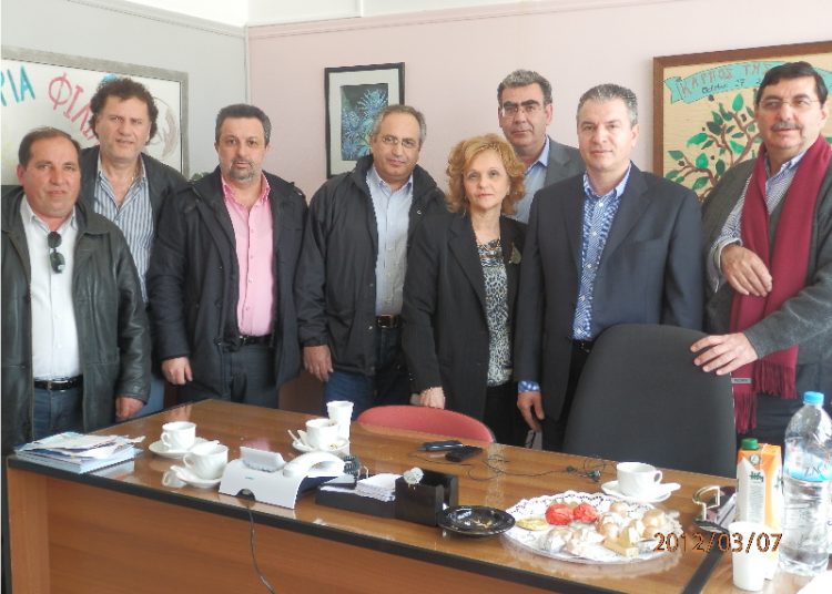 Eπίσκεψη του διοικητή της 6ης ΥΠΕ στο KΕΠΕΠ Λεχαινών