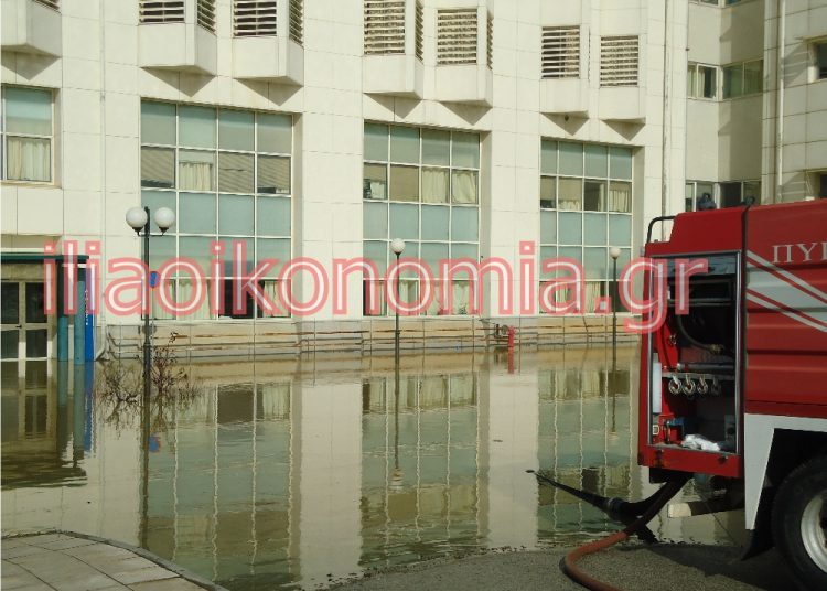 Επίσκεψη του Αντιπερ/χη Ηλείας Χ. Καφύρα στο νοσοκομείο Πύργου