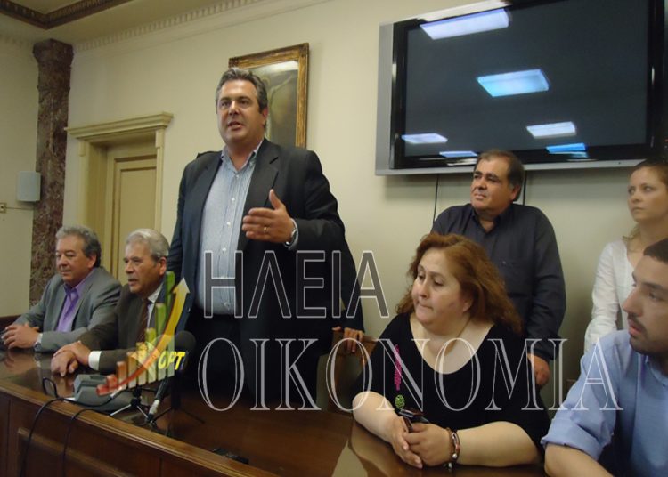 ΒΙΝΤΕΟ: Π. Καμμένος από τον Πύργο: “Είναι προδότες – Θα τους δικάσει ο λαός”-«Θα ψάχνουν αεροπλάνο να φύγουν και δε θα βρίσκουν!»