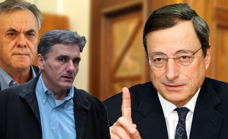 Ραγδαίες εξελίξεις: Ραντεβού Δραγασάκη-Τσακαλώτου με Ντράγκι για να κρατηθούν ανοιχτά τα ΑΤΜ