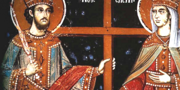 Ημέρα εορτής των Αγίων Κωνσταντίνου και Ελένης των ισαποστόλων (βιογραφία και απολυτίκια)
