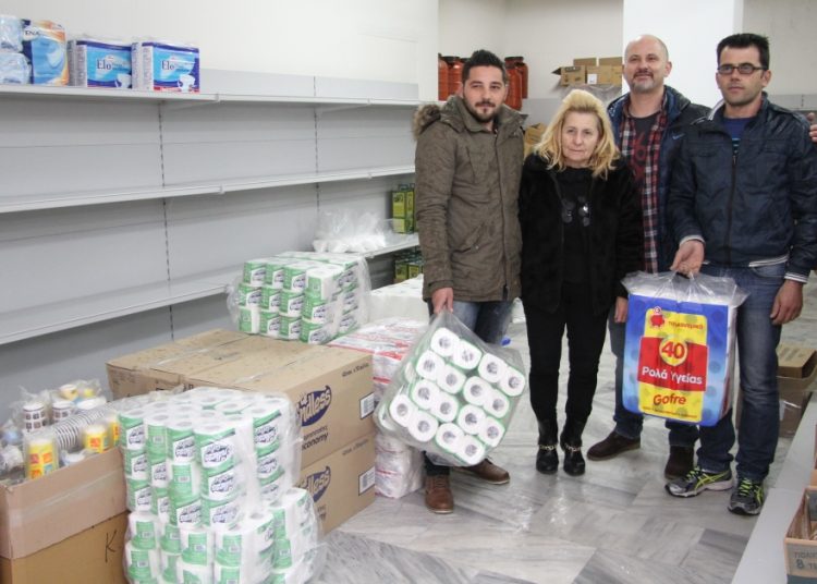 Επιχειρηματίες του Πύργου στηρίζουν το Κοινωνικό Παντοπωλείο