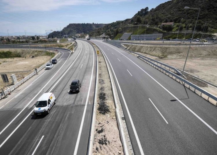 Ιόνια Οδός: Από απόψε 3,5 ευρώ διόδια στο τμήμα Αγρίνιο-Αμφιλοχία