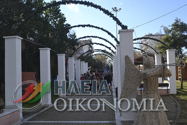 Πύργος: Άνοιξε τις πύλες του το Χριστουγεννιάτικο χωριό στο πάρκο ΣΠΚ (φωτο)