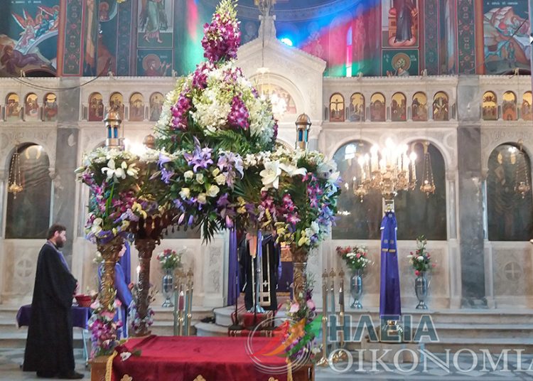 ΠΥΡΓΟΣ: Χάρμα οφθαλμών οι επιτάφιοι των εκκλησιών (φωτο)