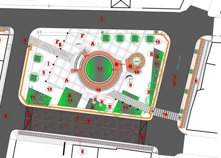 Στην τελική του ευθεία το μεγάλο έργο ανάπλασης του ιστορικού και εμπορικού κέντρου της Αμαλιάδας