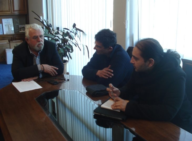 Συνάντηση Χριστοδουλόπουλου με αντιπροσωπεία του Ευρωπαϊκού προγράμματος ROMED-ROMACT