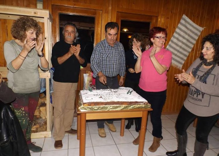 ΟΡΕΙΒΑΤΙΚΟΣ ΣΥΛΛΟΓΟΣ ΠΥΡΓΟΥ: Έκοψε την πρωτοχρονιάτικη πίττα στην χιονισμένη Γκιώνα (Φωτο)