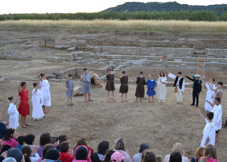 Το 1ο Δημοτικό Σχολείο Αμαλιάδας «κατέκτησε» την Αρχαία Ήλιδα!