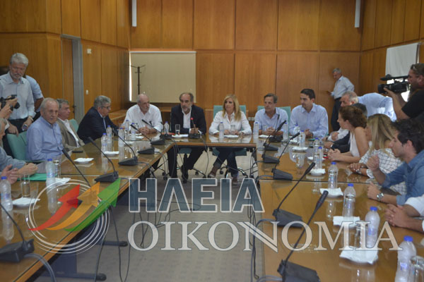 Στην Ηλεία η πρόεδρος του ΠΑΣΟΚ κ. Φώφη Γεννηματά. Τι είπε για το Δημοψήφισμα και το λιμάνι Κατακόλου (φωτο-βιντεο)