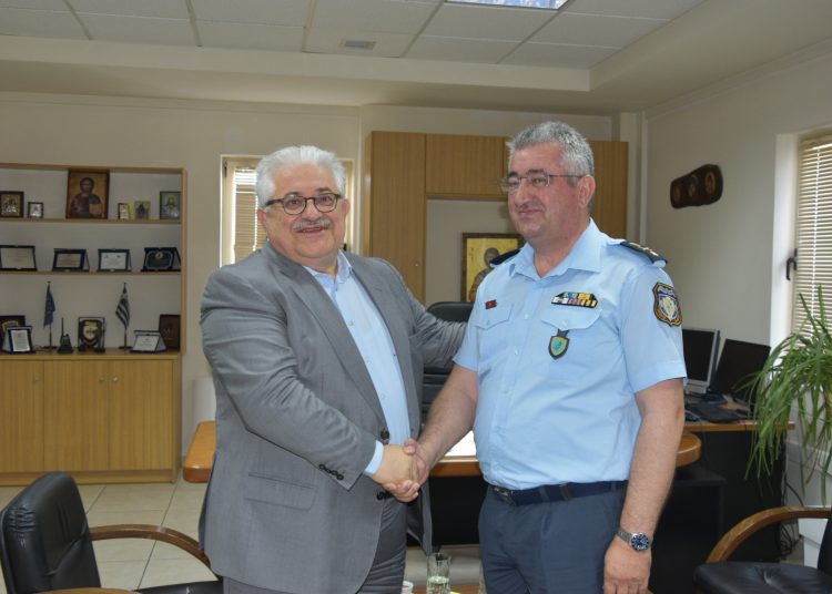 Η ασφάλεια των πολιτών κυριάρχησε στη συνάντηση του Κ.Τζαβάρα με τον Αστυνομικό Διευθυντή Ηλείας