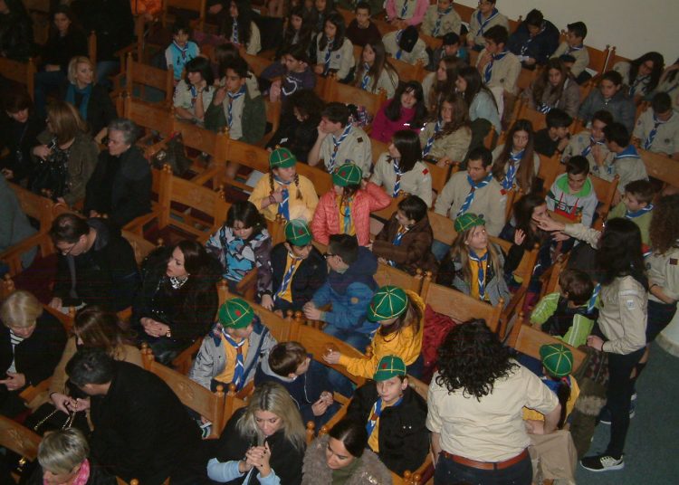 Κοπή πίτας για το 1ο Σύστημα Προσκόπων Πύργου