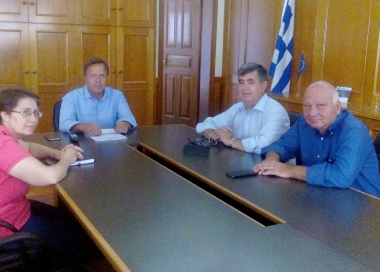 Σύσκεψη του Αντιπεριφερειάρχη Περιφερειακού Συντονισμού και Διοίκησης στην Ηλεία