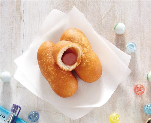 Ονειρεμένα πιροσκί με λουκάνικο!