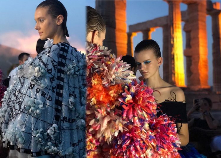 Μάγεψε την Ελλάδα η Μαίρη Κατράντζου – Φωτογραφίες από το υπερθέαμα στον Ναό του Ποσειδώνα!