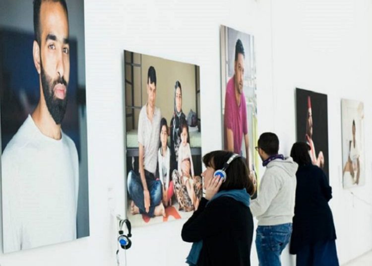 Εγκαίνια της έκθεσης “Μέσα από άλλα μάτια” στην είσοδο του νέου Αρχαιολογικού Μουσείου Αρχαίας Ολυμπίας