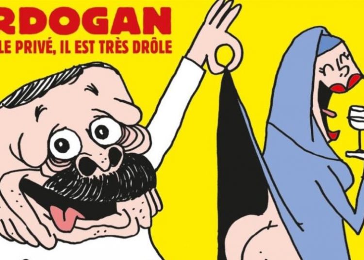 Το Charlie Hebdo «ξεγυμνώνει» τον Ταγίπ Ερντογάν