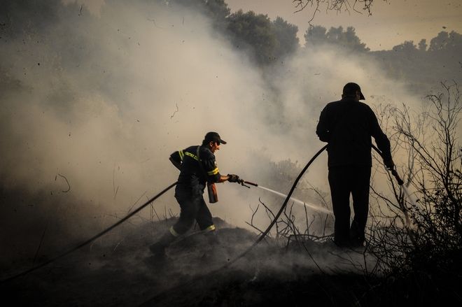 Πυρκαγιά στην Κορυφή το απόγευμα της Τετάρτης