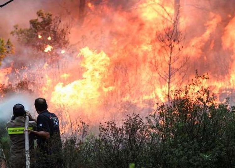 ΗΛΕΙΑ: Υπό μερικό έλεγχο η φωτιά στο Κακοτάρι