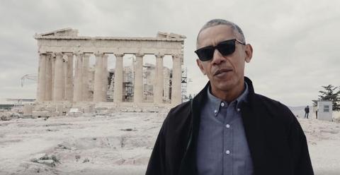 Ύμνος στη Δημοκρατία από τον Μπαράκ Ομπάμα στην Ακρόπολη – Δείτε το βίντεο που ανέβασε στο λογαριασμό στο Facebook