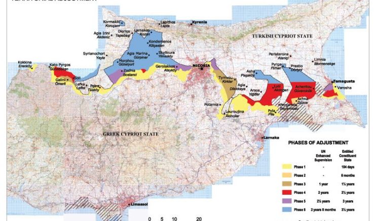 Αυτός είναι ο χάρτης για τα Κατεχόμενα που κατατέθηκε στη Γενεύη