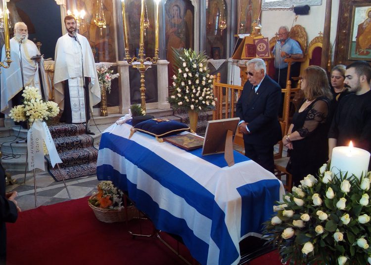 Αποχαιρετισμός σε μια διαδρομή προσφοράς  Τελευταίο αντίο στην Αργυρώ Φάρου