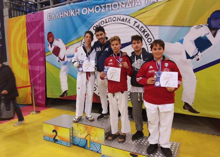 Ένα χρυσό και 2 χάλκινα για τον Α.Σ. Taekwondo “ΠΕΛΟΨ”