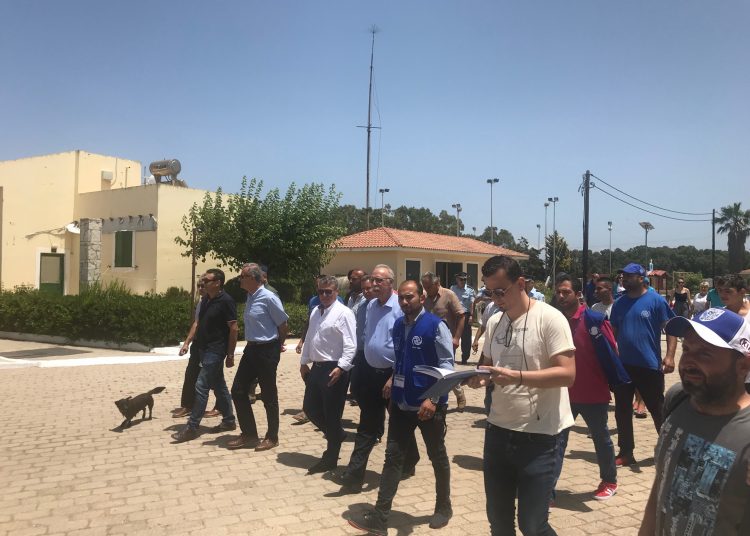 Επίσκεψη Υπουργού Μεταναστευτικής Πολιτικής Δ. Βίτσα στην Ηλεία