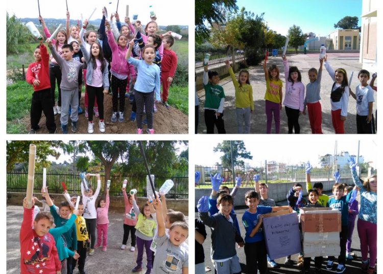 Ολοκληρώθηκε η συμμετοχή του 5ου Δημοτικού σχολείου Πύργου στη Διεθνή εκστρατεία “Litter Less 2015-2016”