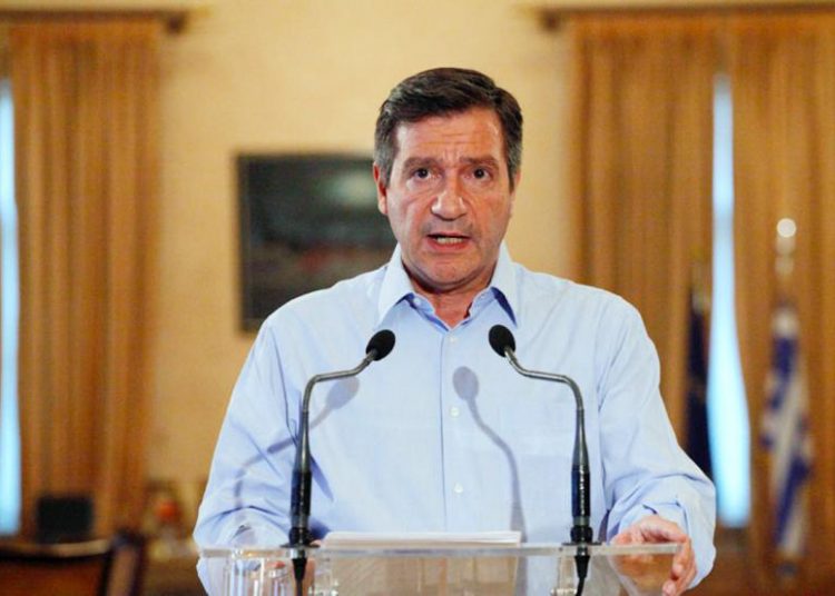 Ο Γιώργος Καμίνης σήμερα στον Πύργο