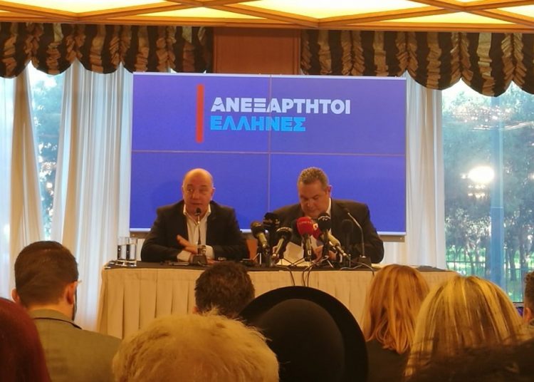 Καμμένος:”Δεν δίνουμε ψήφο εμπιστοσύνης στην κυβέρνηση”