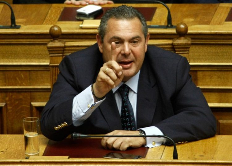 Καμμένος: Υπέρ του 3% για είσοδο των συνδυασμών στα δημοτικά συμβούλια