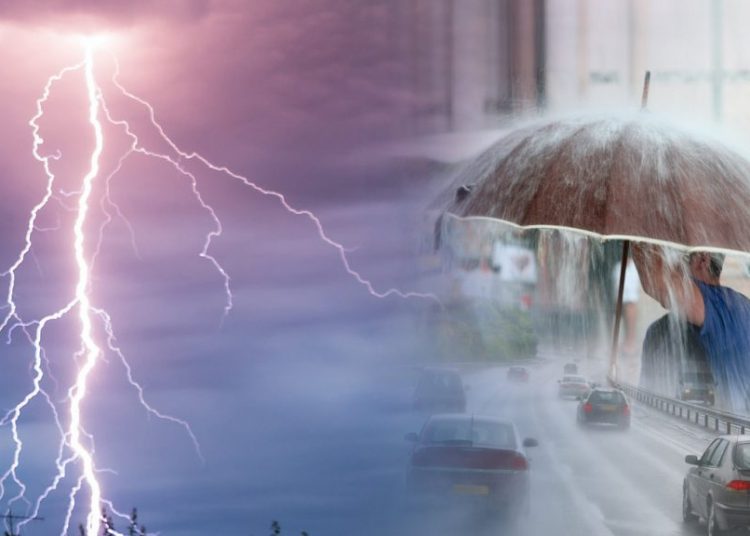 Νέο έκτακτο δελτίο ΕΜΥ -Πού θα εκδηλωθούν καταιγίδες