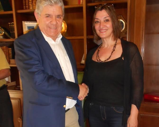 Συνάνητηση του Δημάρχου Πύργου με εκπρόσωπο του συνδέσμου Πυργίων