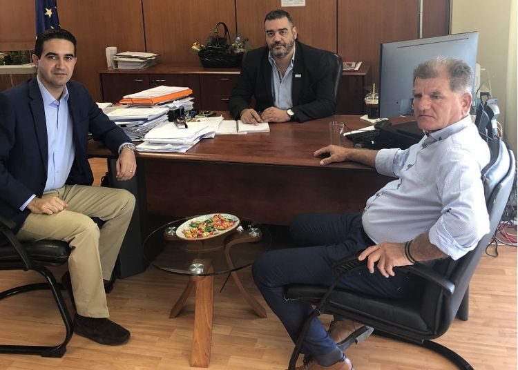 Συνάντηση Κατρίνη με τον Δ/ντα Σύμβουλο Κτιριακών Υποδομών, για το Γυμνάσιο-Λύκειο Καράτουλα