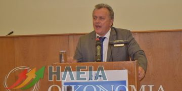 Κεντρική ομιλία υπ. βουλευτή της ΝΔ Γιώργου Κοντογιάννη στον Πύργο (φωτο)